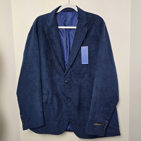 Vince Camuto Other - Vince Camuto Men's Deep Blue NWT Contemporary Sport Coat, Sz XL (PTP 22")
